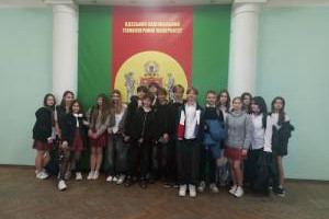 28.04.25 р. спіробітники кафедри ТЗіК провели профорієнтаційну роботу для учнів 8 класу